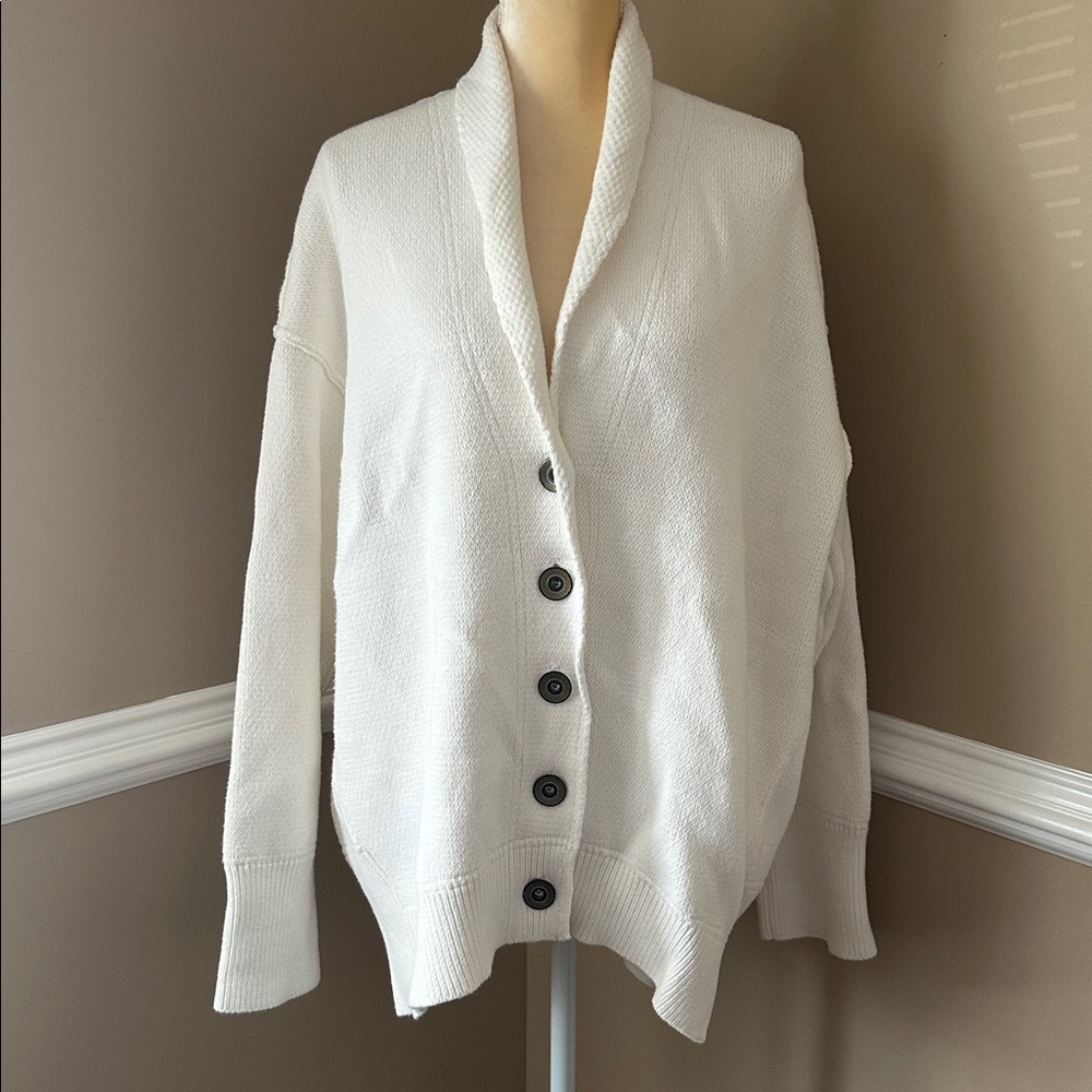 Free People Women's Chamomile Shawl-Collar Cardigan Size Small - Picture 5 of 15